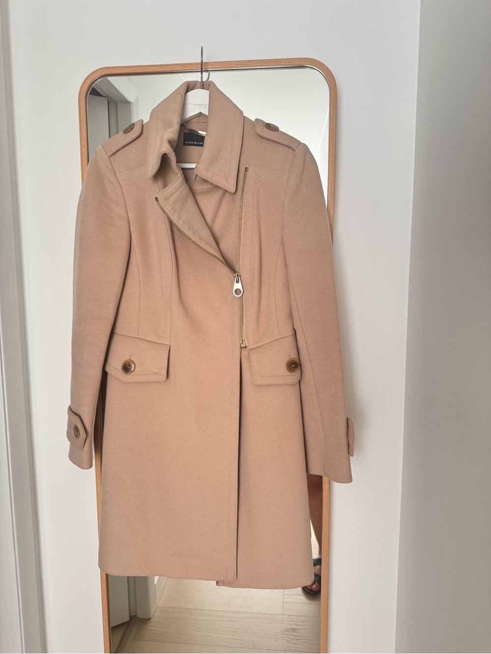 Karen Millen Camel winter Coat